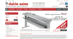 Desktop Screenshot of dahlesales.com